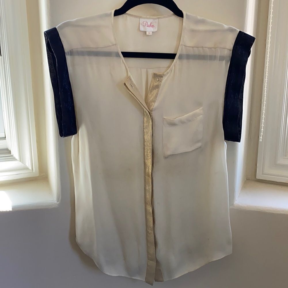 Parker Womens Top Size S
